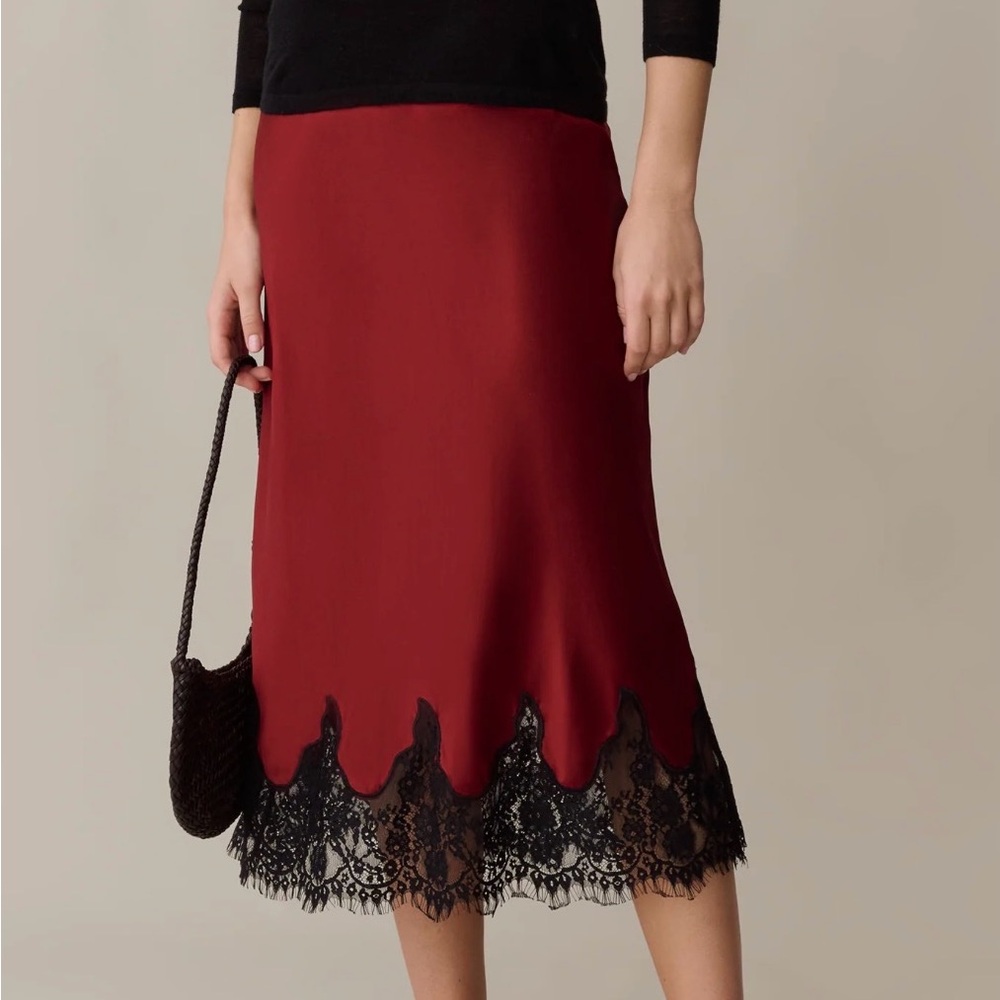 NEW NWT o.p.t Evren Silk Skirt